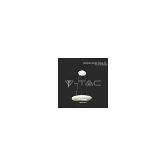 V-TAC Designový LED lustr 32W -3100LM-Stmívatelný-bílý SKU3958