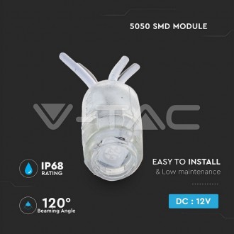 V-TAC LED modul 0,24W-IP68m-odrý-VT-50501-SKU5139 SKU5139