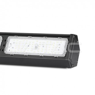 V-TAC LED Lineární průmyslové světlo-100W-6400K-120lm/W-Černé