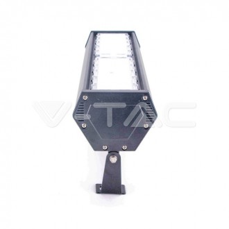 V-TAC LED Lineární průmyslové světlo-100W-6400K-120lm/W-Černé