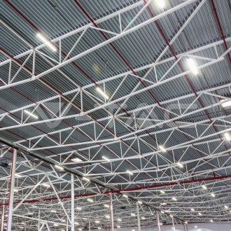 V-TAC LED Lineární průmyslové světlo-100W-6400K-120lm/W-Černé