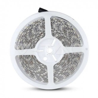 V-TAC LED pásek 11W-12V-SMD 5050-5m-VT-5050-IP65 Barevná teplota (К): Teplá bílá 3000K VT-5050-60