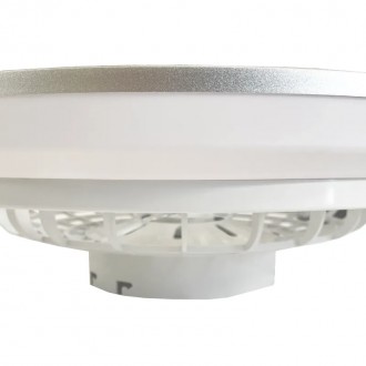 NEDES - LED svítidlo OPAL + stropní ventilátor + dálkový ovladač 48W - LCL6343