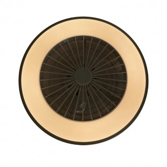 NEDES - LED svítidlo OPAL + stropní ventilátor + dálkový ovladač 48W - LCL6343