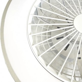NEDES - LED svítidlo OPAL + stropní ventilátor + dálkový ovladač 48W - LCL6343