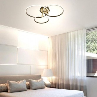 NEDES - LED stropní svítidlo s dálkovým ovladačem 64W - TB1301/BG
