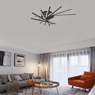 NEDES - LED stropní svítidlo s dálkovým ovladačem 120W - J3345/B
