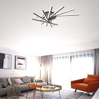 NEDES - LED stropní svítidlo s dálkovým ovladačem 120W - J3345/B
