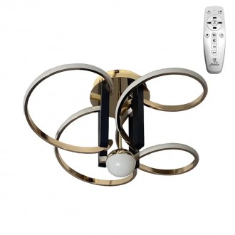 NEDES - LED svítidlo + dálkový ovladač 80W - J3334/GCH