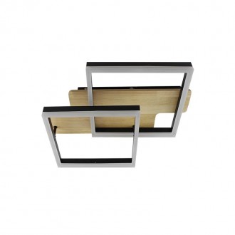 NEDES - LED stropní svítidlo s dálkovým ovladačem 85W - TA1302/BW