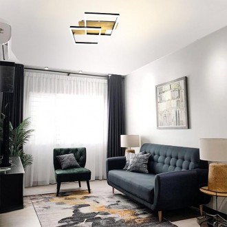 NEDES - LED stropní svítidlo s dálkovým ovladačem 85W - TA1302/BW