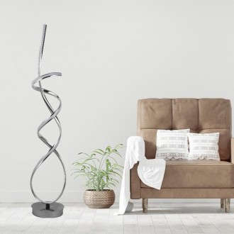 NEDES - LED designová stojací lampa 80W - JF2302/CH