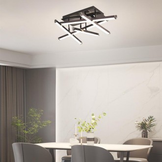 NEDES - LED stropní svítidlo s dálkovým ovladačem 60W - J3370/BCH