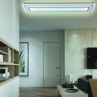 NEDES LED stropní lampa s dálkovým ovladačem 170W - J1343/W