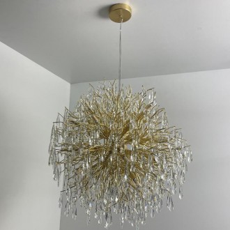 NEDES - Luxusní závěsný křišťálový lustr 24 x G9 - CA061/800G