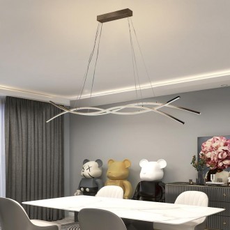 NEDES - LED závěsné svítidlo s dálkovým ovladačem 80W - J4368/G