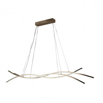 NEDES - LED závěsné svítidlo s dálkovým ovladačem 80W - J4368/G