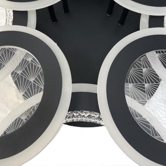 NEDES - LED stropní svítidlo s dálkovým ovladačem 200W - J3347/B