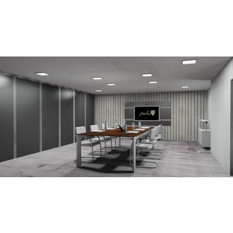 NEDES - LED panel 24W / PSSF / SMD / 4000K / WH - LPL425
