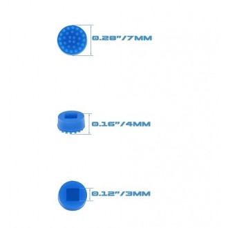 Čepička TrackPoint měkký okraj pro Dell E6400 E6410 E6420 E6430- modrá