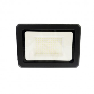 NEDES - LED černý reflektor 100W / 4000K - LF0025