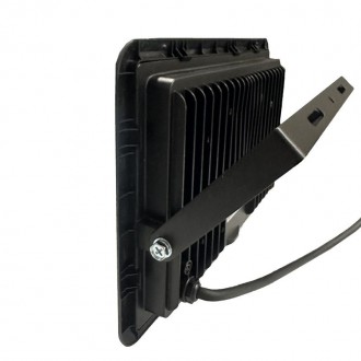 NEDES - LED černý reflektor 100W / 4000K - LF0025