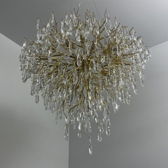 NEDES - Luxusní závěsný křišťálový lustr 12 x G9 - CA061/800