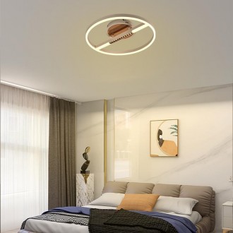 NEDES - LED stropní svítidlo s dálkovým ovladačem 60W - J7306/W