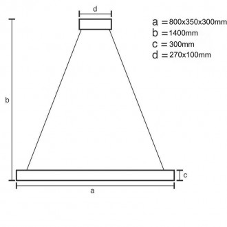 NEDES - LED svítidlo + dálkový ovladač 100W - J6312/C