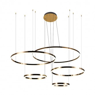 NEDES - LED závěsné svítidlo s dálkovým ovladačem 220W - J4372/G