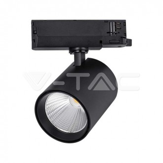 V-TAC Kolejnicové TRACK LED svítidlo 35W-3000Lm-černé-VT-4235 VT-4235