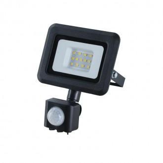 NEDES - LED reflektor + PIR 10W / 4000K - LF0021S