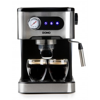Espresso kávovar pákový - černý - DOMO DO1138K