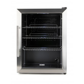 Barová lednice s skleněnými dveřimi - 60 l - DOMO DO91609BK