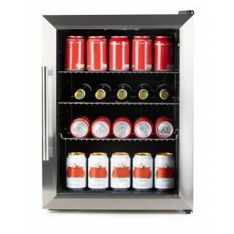 Barová lednice s skleněnými dveřimi - 60 l - DOMO DO91609BK