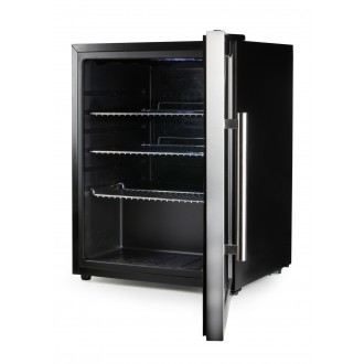 Barová lednice s skleněnými dveřimi - 60 l - DOMO DO91609BK
