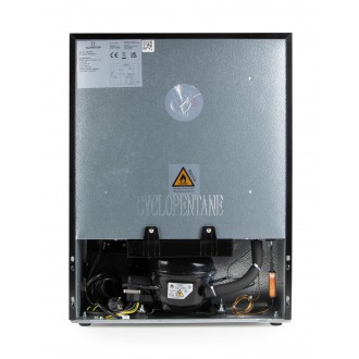 Barová lednice s skleněnými dveřimi - 60 l - DOMO DO91609BK