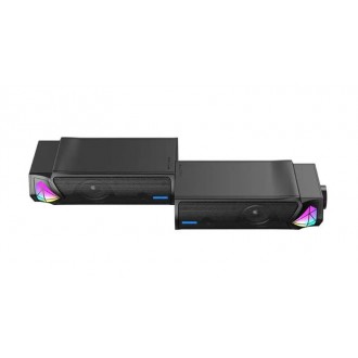 DeTech Onikuma L1 reproduktory - 2x5W, USB, RGB, Černá
