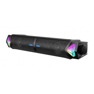 DeTech Onikuma L1 reproduktory - 2x5W, USB, RGB, Černá