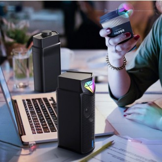 DeTech Onikuma L1 reproduktory - 2x5W, USB, RGB, Černá