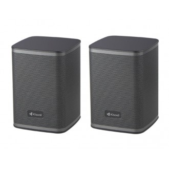 Kisonli X25 reproduktory - Bluetooth, AUX, SD, 2x3.5W, Černá