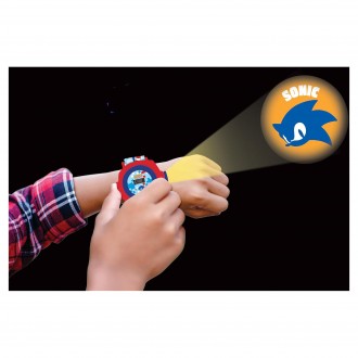 Digitální promítací hodinky Ježek Sonic