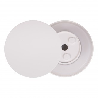 T-led - LED nástěnné svítidlo EKLIPSO W bílé Barva krytu: Bílá, Varianta: 12W, Napětí (V): 230 V