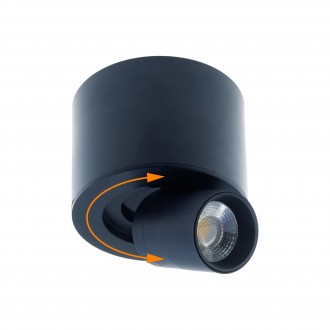 T-led - CCT LED svítidlo ALIMO 6W černé Barva krytu: Černá, Varianta: CCT LED svítidlo ALIMO 6W černé