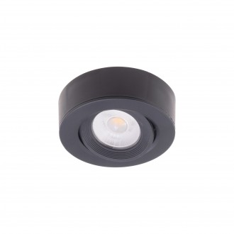 T-led - LED svítidlo ISDA 7W černé Barva krytu: Černá, Varianta: Studená bílá