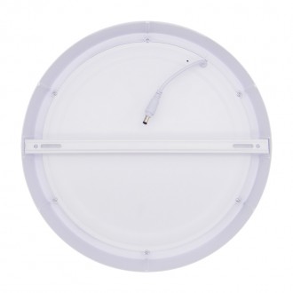 Solight LED mini panel CCT, přisazený, 24W, 1800lm, 3000K, 4000K, 6000K, kulatý Stupeň krytí (IP): IP20