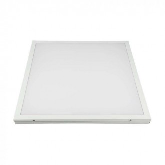 V-TAC LED panel 36W 6500K 2X1 60X60cm přisazený, čvercový, bílý Barevná teplota (К): Studená bílá 6400K VT-6139