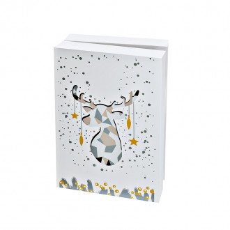 Solight LED adventní kalendář - kniha, 8x LED, 40x30cm, 2x AAA Stupeň krytí (IP): IP20