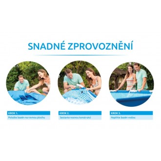 Bazén Florida 2,44 x 0,51m bez přísl.-Intex 28205NP
