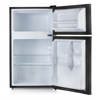 Lednice s mrazákem nahoře - černá  - Primo PR157FR